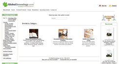Desktop Screenshot of globalgenealogy.com
